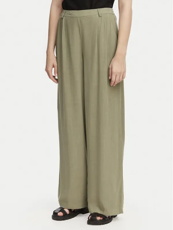 Only ONLY Hlače Lemmia 15370398 Zelena Regular Fit