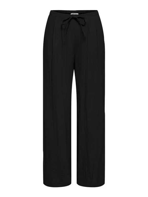 Only ONLY Hlače Lita 15370273 Crna Relaxed Fit