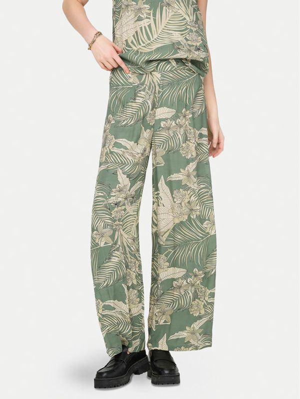 ONLY ONLY Hlače Palina 15324503 Zelena Loose Fit