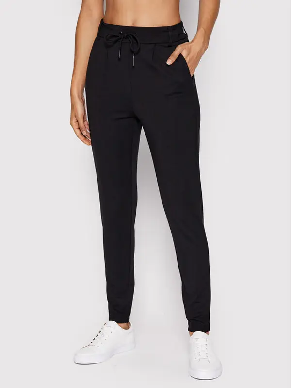 Only ONLY Hlače Poptrash 15115847 Crna Regular Fit