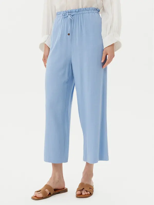 Only ONLY Hlače Solvi 15338672 Plava Cropped Fit