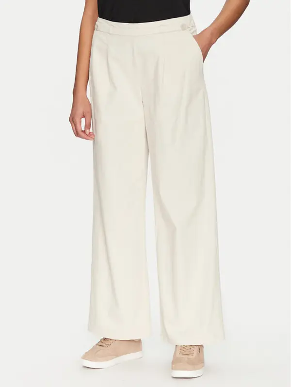 Only ONLY Hlače Stella 15338662 Bež Wide Leg