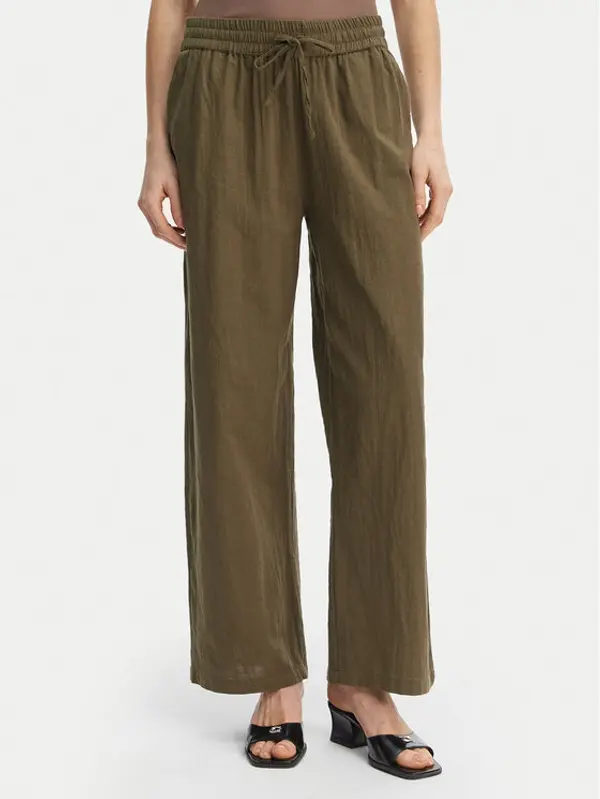 Only ONLY Hlače Tizana 15319090 Zelena Regular Fit