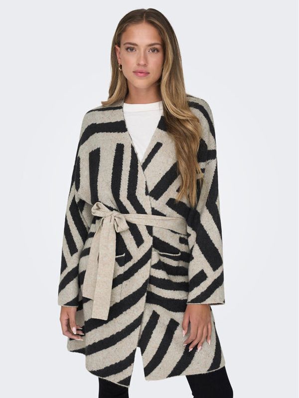 ONLY ONLY Kardigan 15302358 Bež Regular Fit