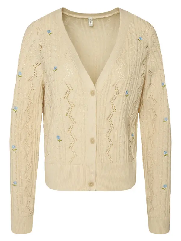 Only ONLY Kardigan Birtie 15363087 Bež Regular Fit