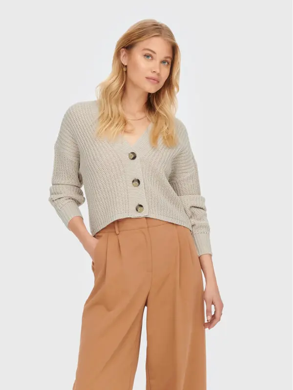 Only ONLY Kardigan Carol 15211521 Bež Relaxed Fit