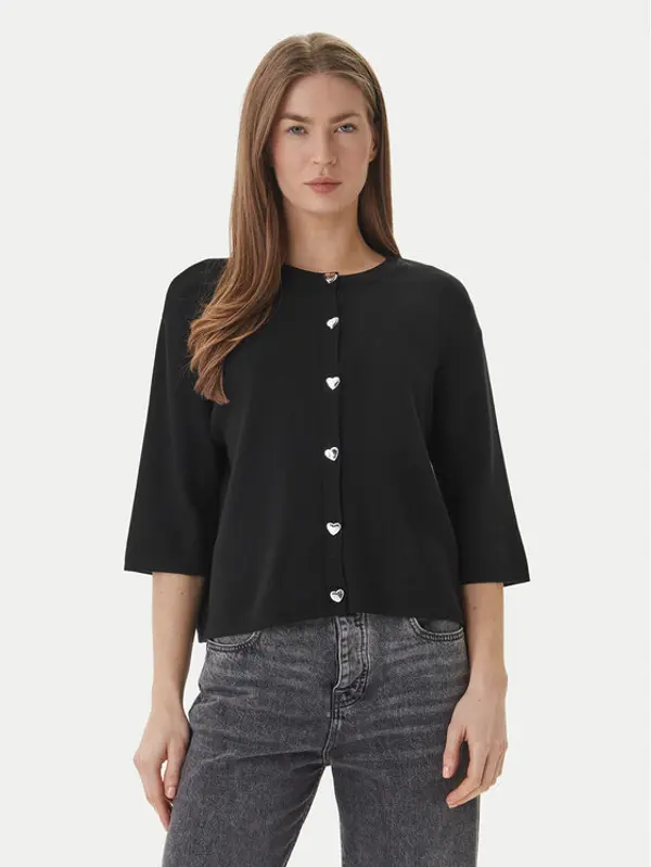 Only ONLY Kardigan Maisie 15364920 Crna Regular Fit