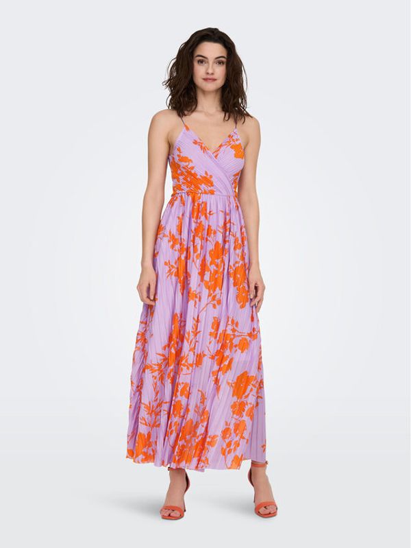 ONLY ONLY Koktel haljina 15207351 Ljubičasta Regular Fit