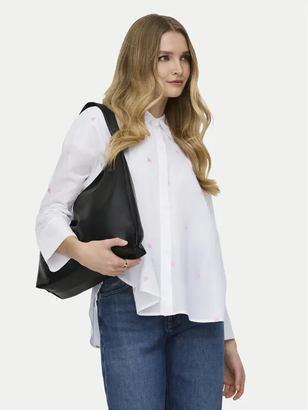 Only ONLY Košulja 15283743 Bijela Box Fit