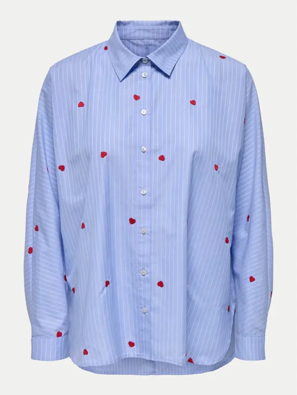 Only ONLY Košulja 15344336 Plava Box Fit