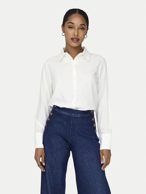 Only ONLY Košulja Berit 15320243 Bijela Regular Fit