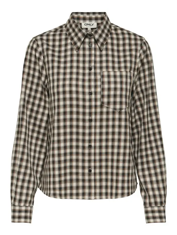 Only ONLY Košulja Liva 15355446 Bež Regular Fit