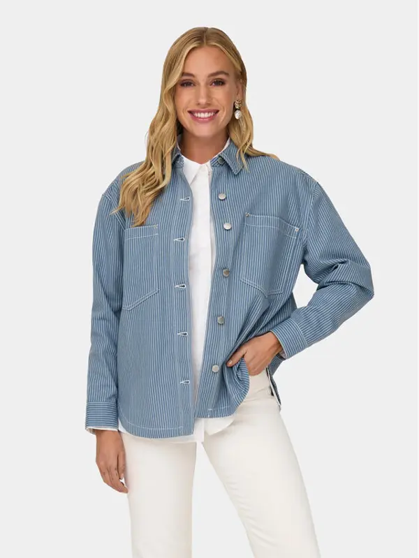 Only ONLY Košulja Merle 15312897 Plava Loose Fit