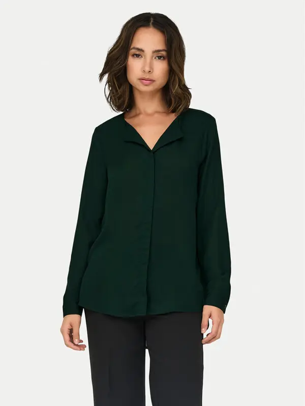 Only ONLY Košulja Tiana 15332598 Zelena Loose Fit