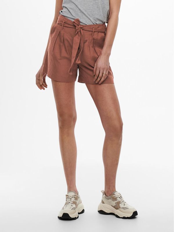 ONLY ONLY Kratke hlače 15199801 Crvena Regular Fit