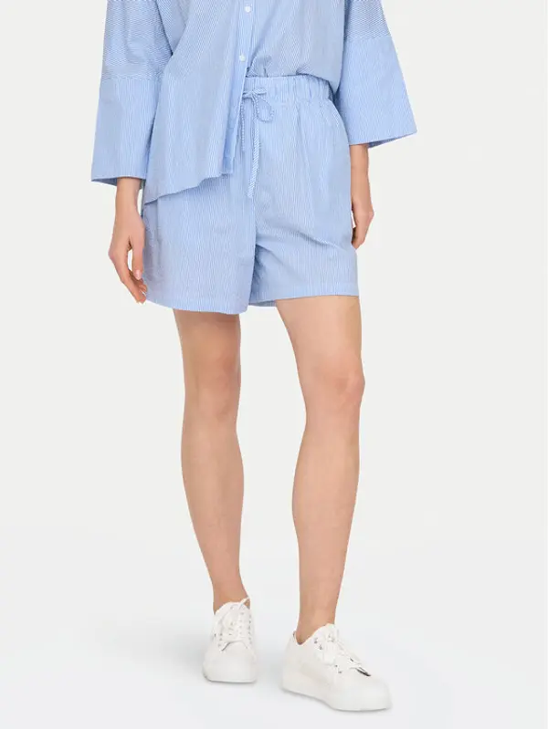 Only ONLY Kratke hlače Augusta 15347659 Svijetloplava Loose Fit