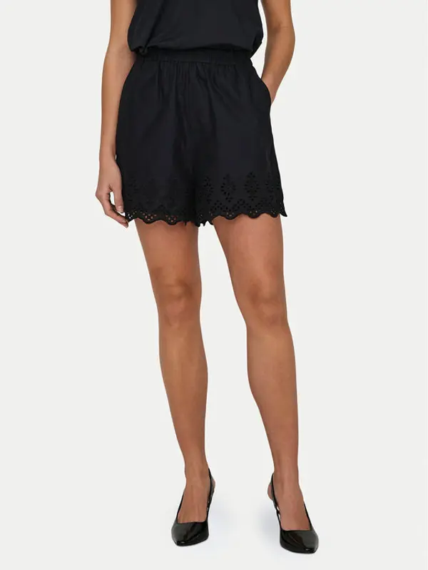 Only ONLY Kratke hlače Lou 15313167 Crna Loose Fit