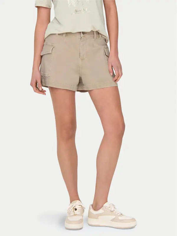 Only ONLY Kratke hlače Missouri 15328087 Bež Regular Fit