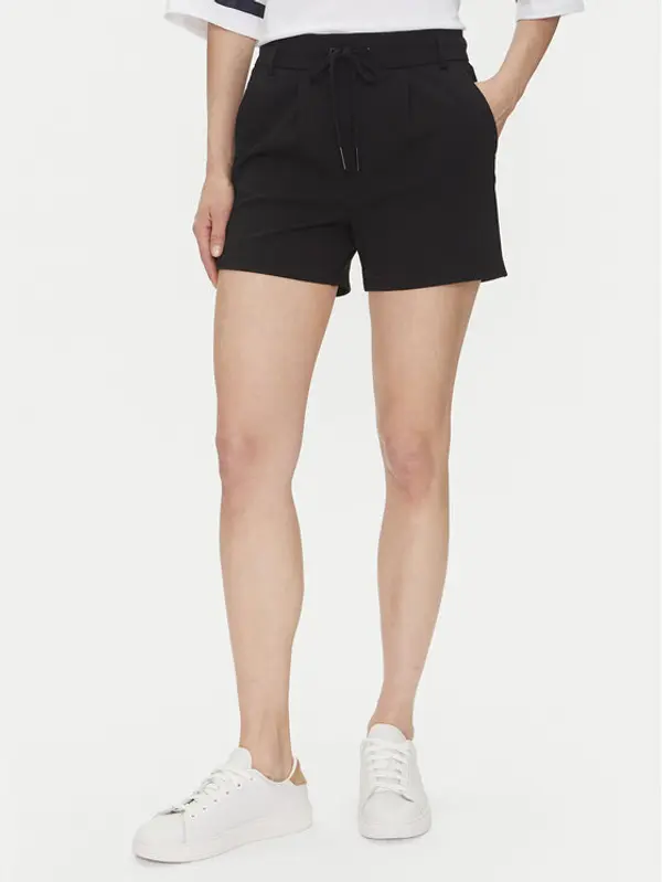 Only ONLY Kratke hlače Poptrash 15127107 Crna Regular Fit