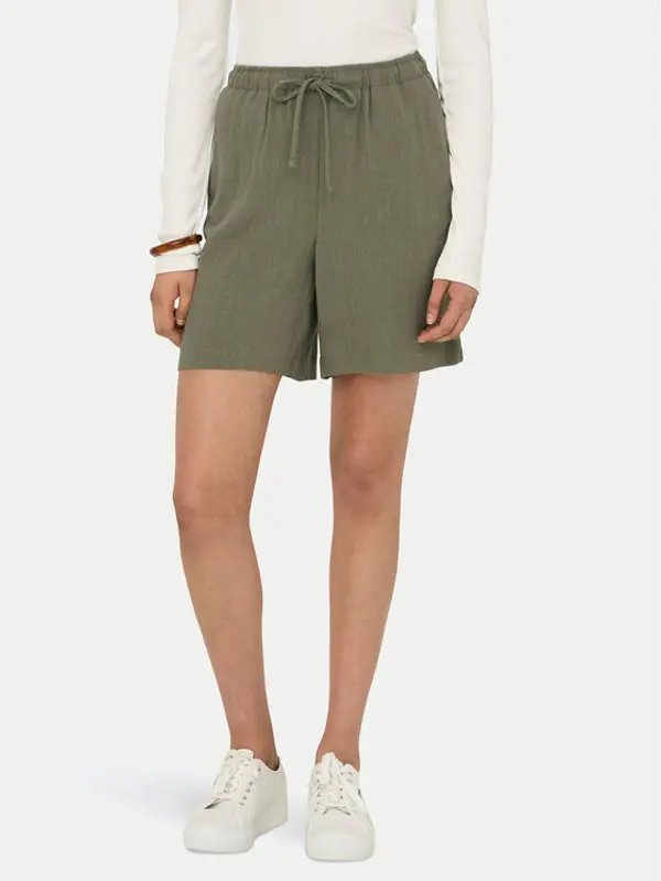 Only ONLY Kratke hlače Siesta 15333032 Zelena Loose Fit