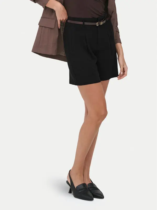 Only ONLY Kratke hlače Siesta 15367413 Crna Regular Fit
