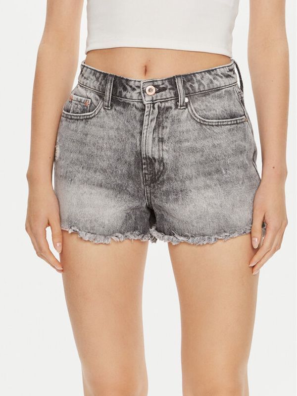 ONLY ONLY Kratke traperice Fine 15226961 Siva Regular Fit