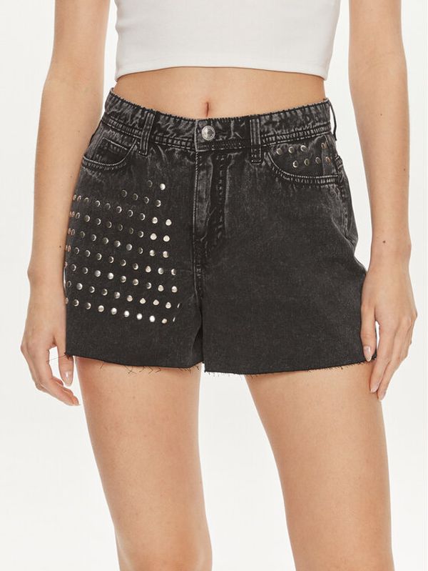 ONLY ONLY Kratke traperice Manja 15318752 Crna Boyfriend Fit