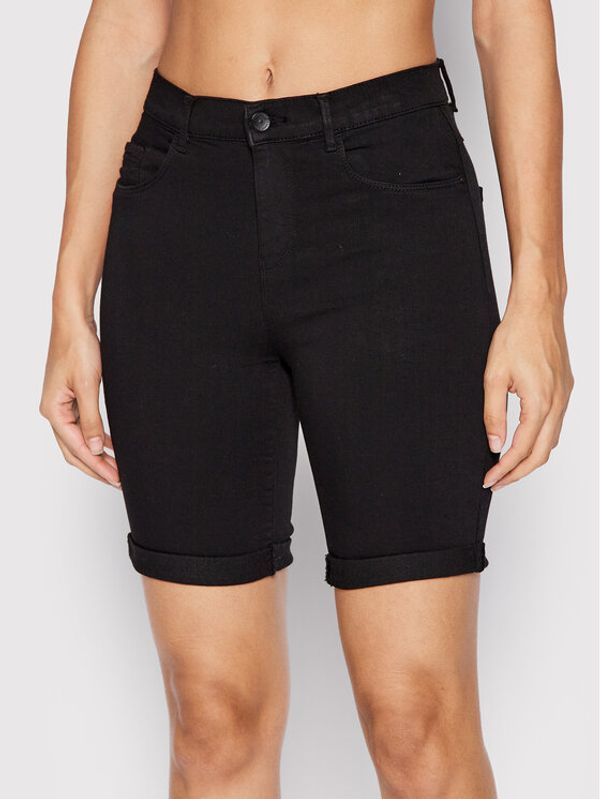 ONLY ONLY Kratke traperice Rain 15176847 Crna Skinny Fit