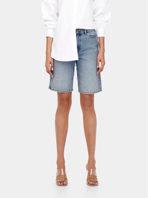 ONLY ONLY Kratke traperice Sonny 15256709 Plava Regular Fit