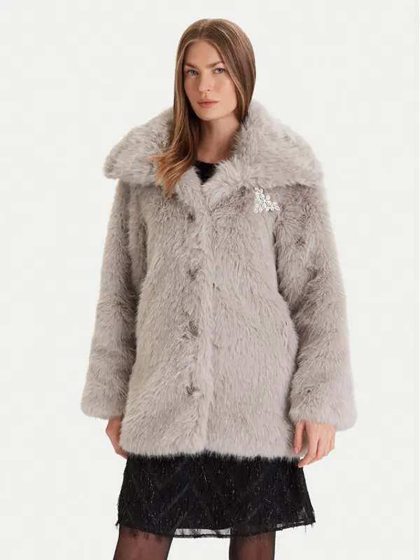 Only ONLY Krzno Ashia 15356621 Siva Regular Fit