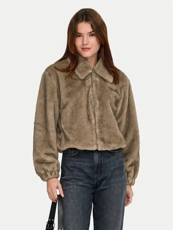 Only ONLY Krzno Madelina 15373155 Bež Regular Fit