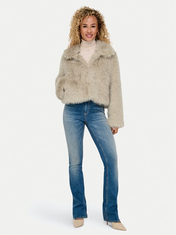 ONLY ONLY Krzno Manny 15322406 Bež Regular Fit