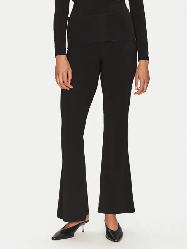 Only ONLY Leggings Glamour 15339771 Crna Slim Fit
