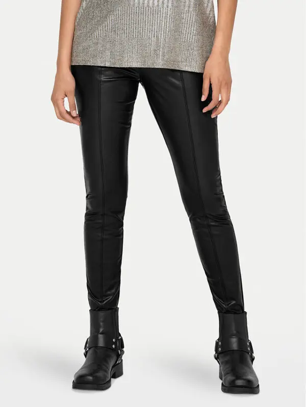 Only ONLY Leggings Marlo 15324971 Crna Skinny Fit