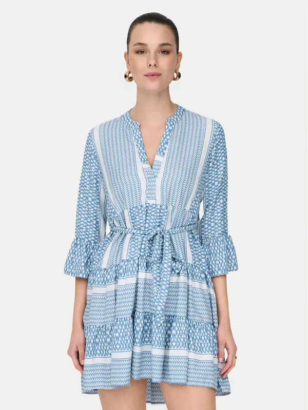 Only ONLY Ljetna haljina Athena 15219486 Plava Regular Fit