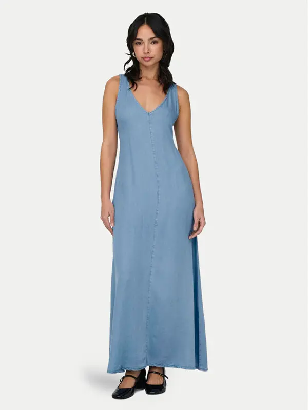Only ONLY Ljetna haljina Brighton 15318546 Plava Loose Fit