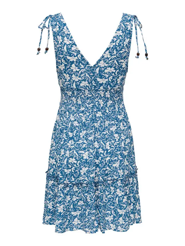 Only ONLY Ljetna haljina Fernanda 15373070 Plava Regular Fit