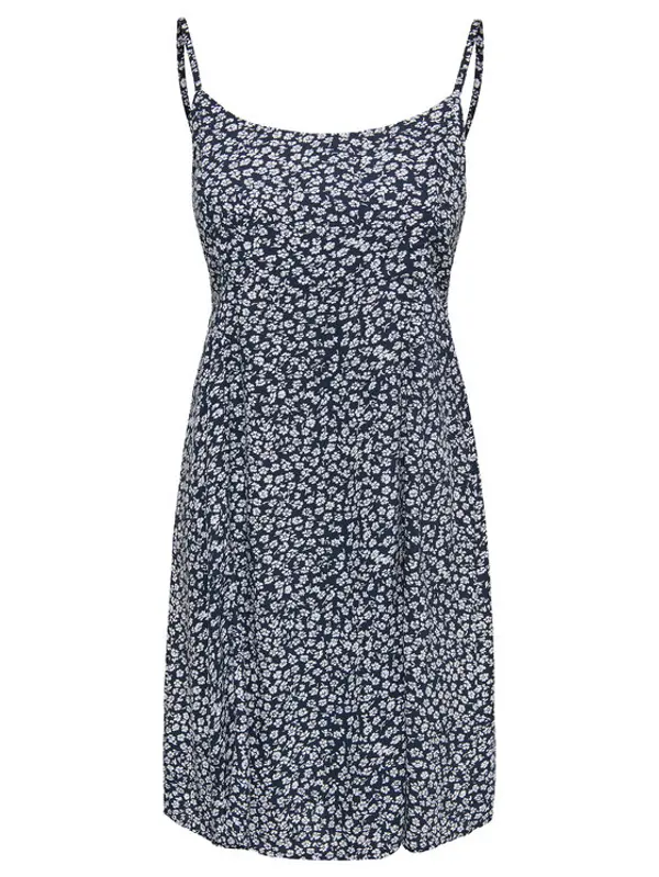 Only ONLY Ljetna haljina Liana 15375233 Tamnoplava Standard Fit