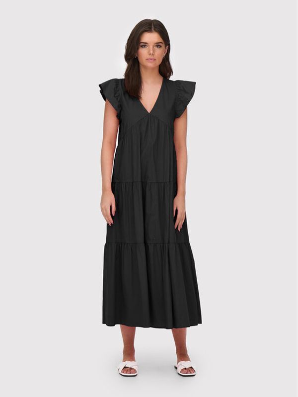 ONLY ONLY Ljetna haljina Lindsey 15256487 Crna Regular Fit
