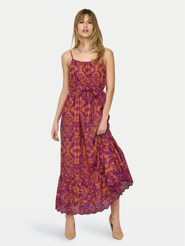 ONLY ONLY Ljetna haljina Lou 15313166 Šarena Regular Fit