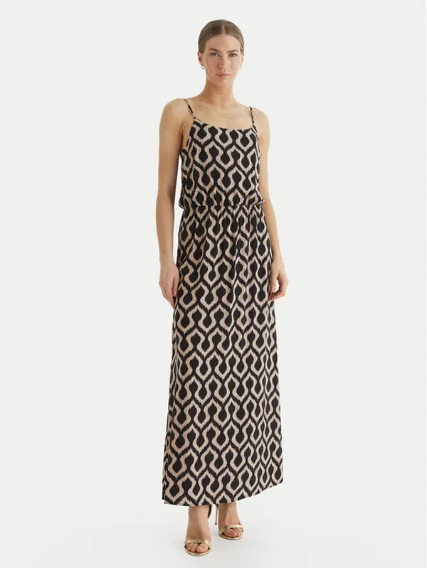 Only ONLY Ljetna haljina Nova 15222217 Crna Regular Fit
