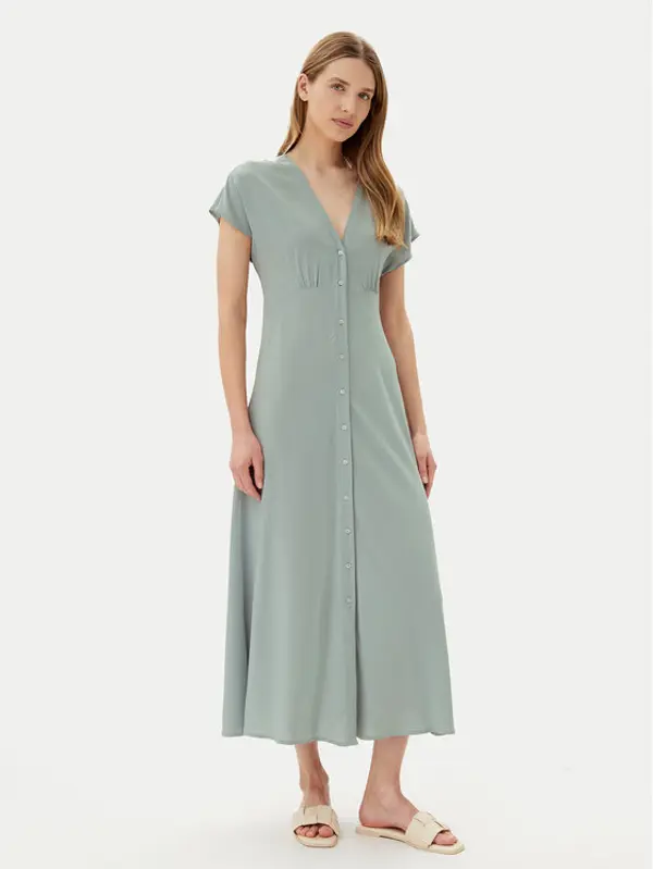Only ONLY Ljetna haljina Nova Mollie 15317841 Zelena Regular Fit