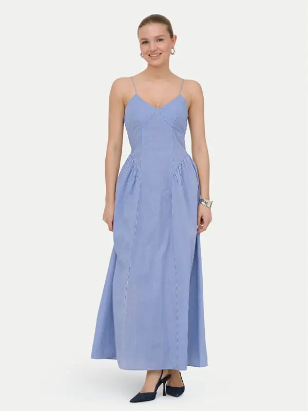 Only ONLY Ljetna haljina Tiari 15371086 Plava Regular Fit
