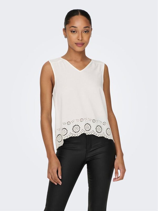 ONLY ONLY Majica 15296317 Bijela Regular Fit