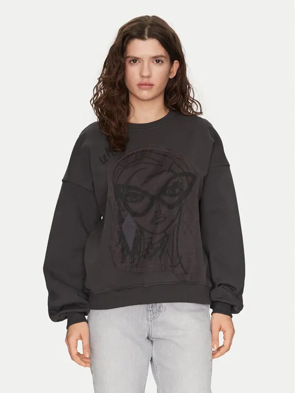 Only ONLY Majica dugih rukava Collie 15337366 Siva Regular Fit