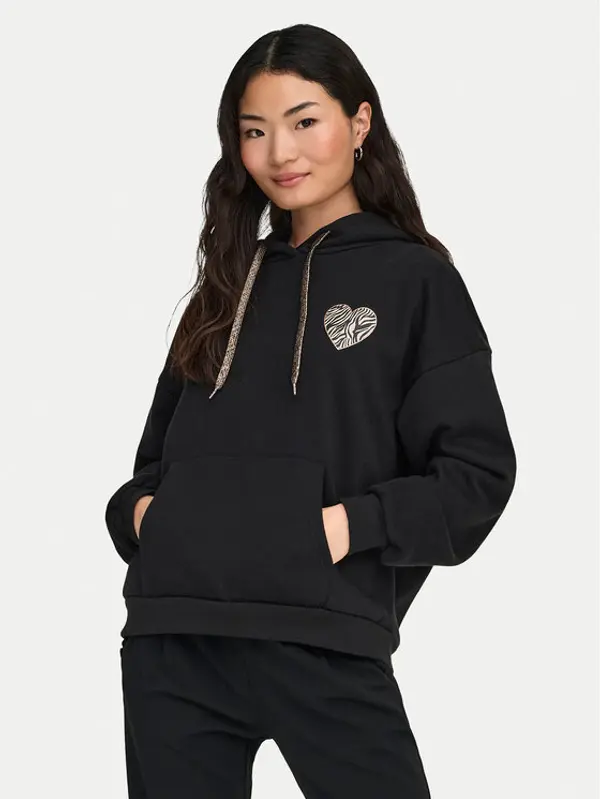 Only ONLY Majica dugih rukava Daze 15347802 Crna Regular Fit