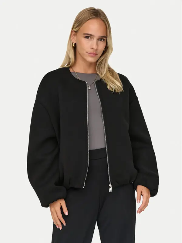 Only ONLY Majica dugih rukava Ellie 15344567 Crna Regular Fit
