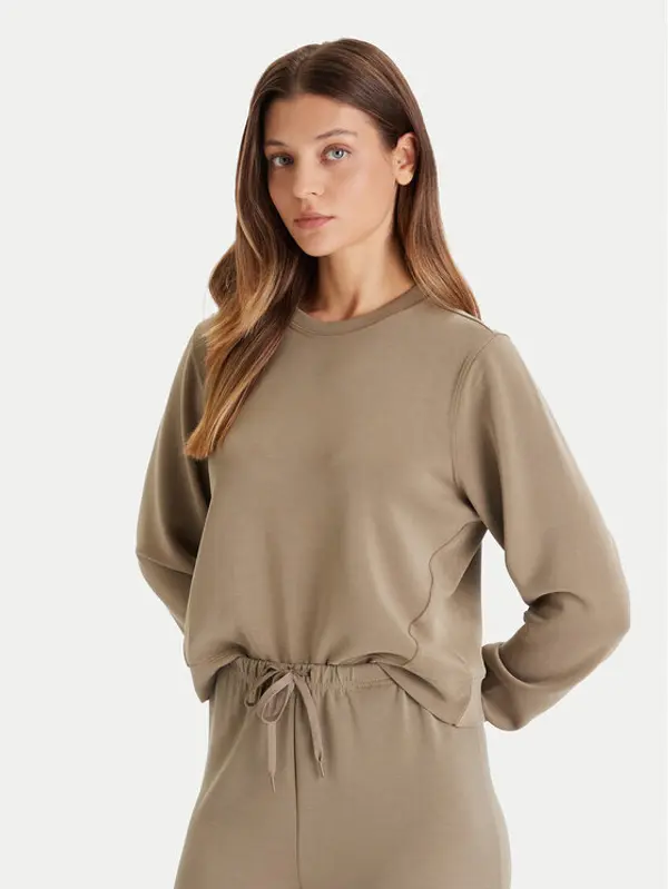 Only ONLY Majica dugih rukava Maya 15361163 Zelena Regular Fit