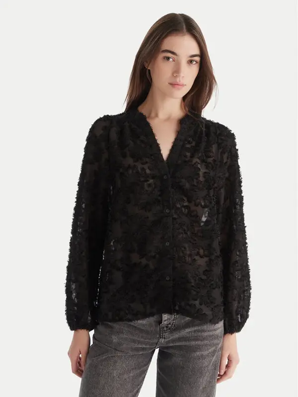 Only ONLY Majica Korsa 15360837 Crna Oversize
