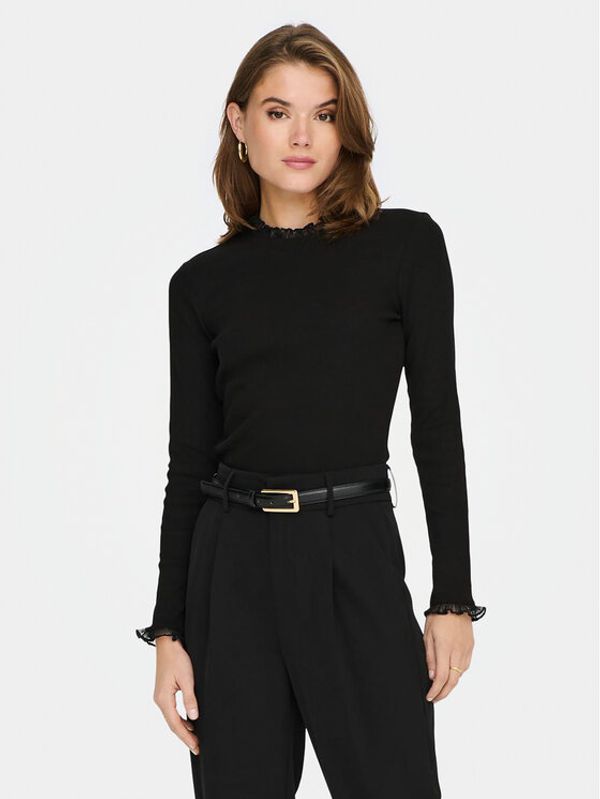 ONLY ONLY Majica Leslie 15277888 Crna Regular Fit